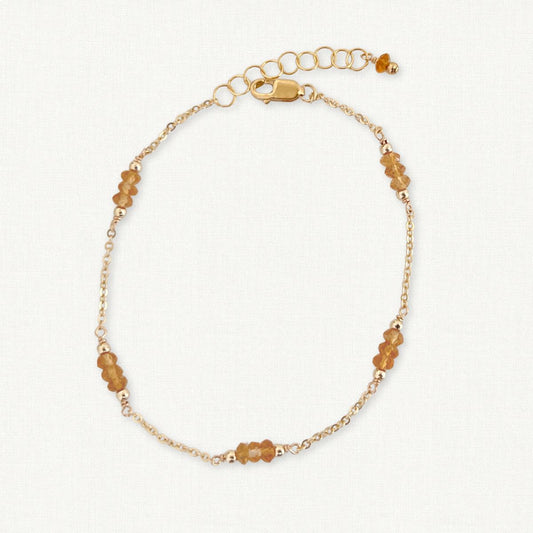 Citrine Bracelet | November Birthstone