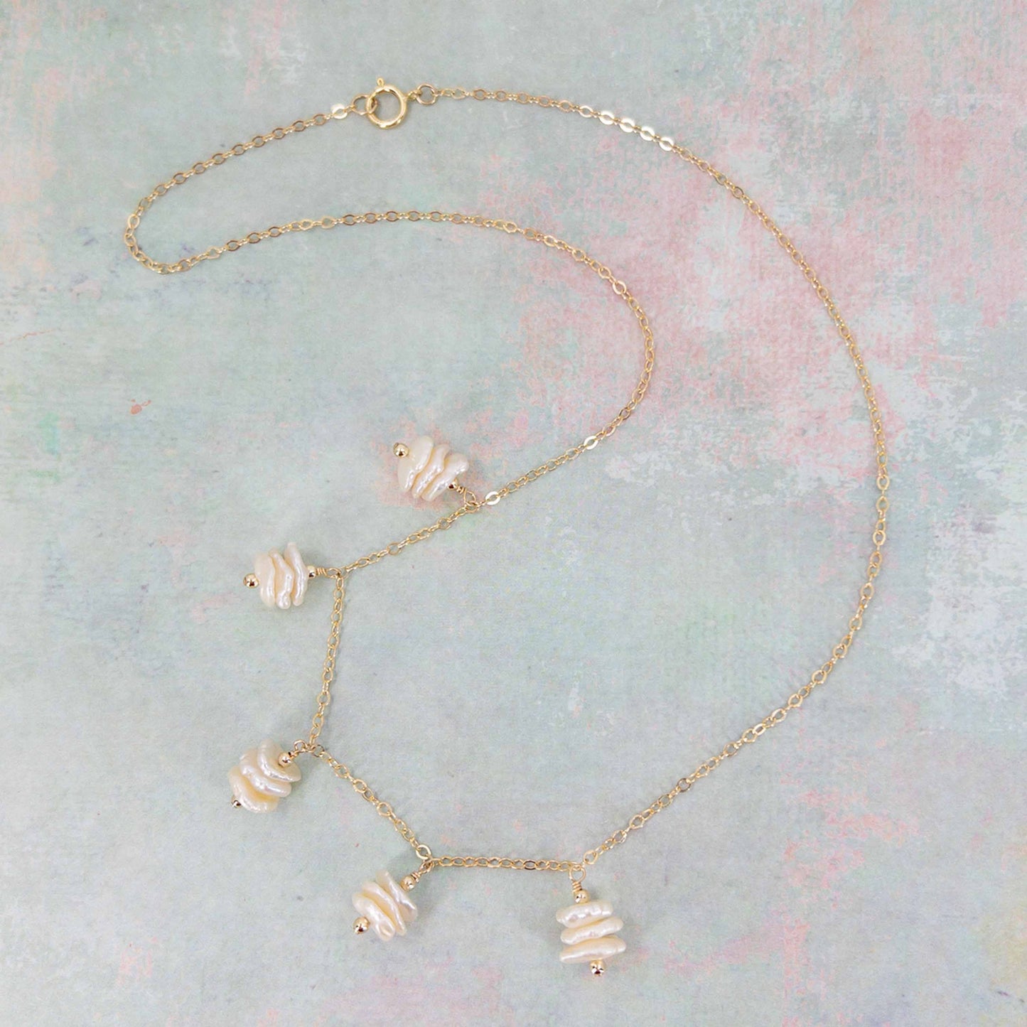 Keshi Pearl Necklace