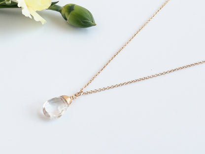 Crystal Quartz Wire Wrapped Pendant