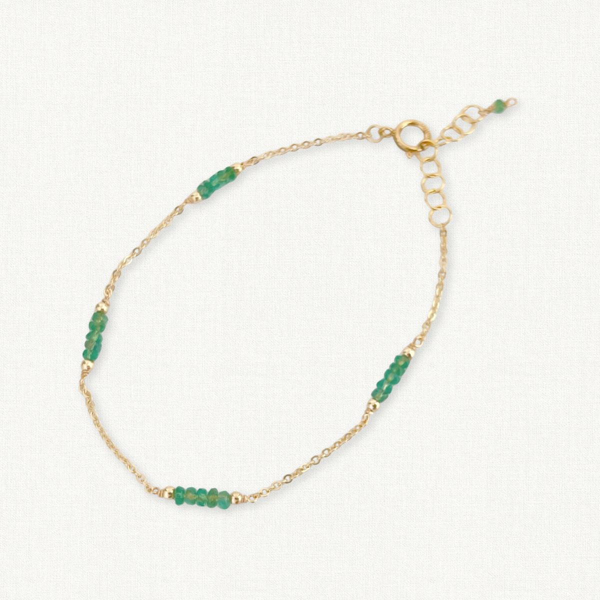 Emerald Bracelet | May Birthstone