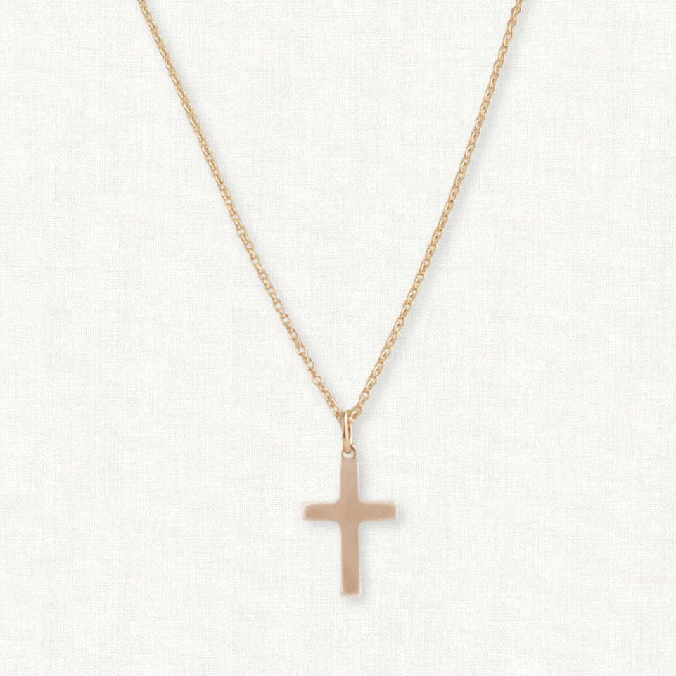 14k gold filled cross Necklace