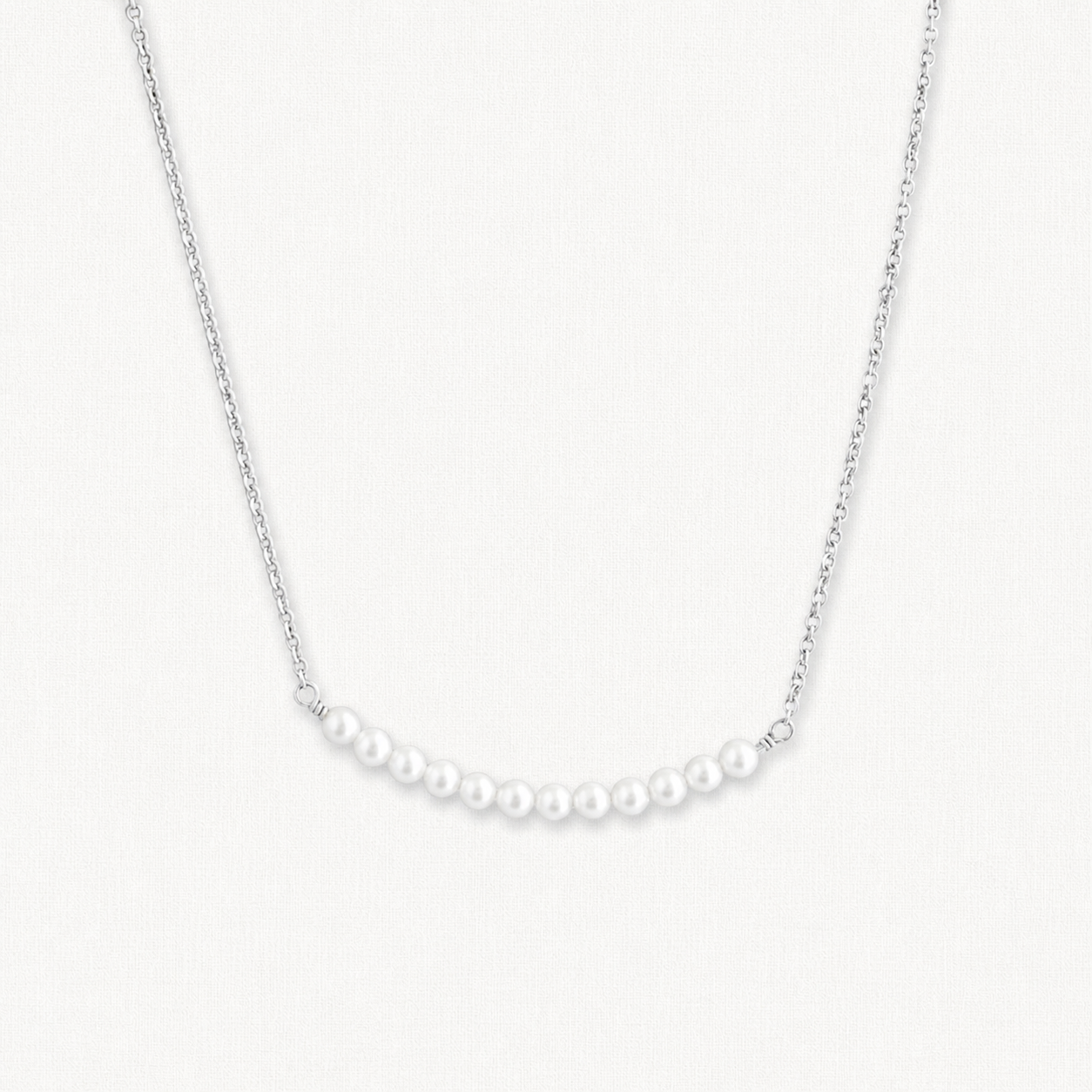 Gigi Dainty Bridal Pearl Necklace