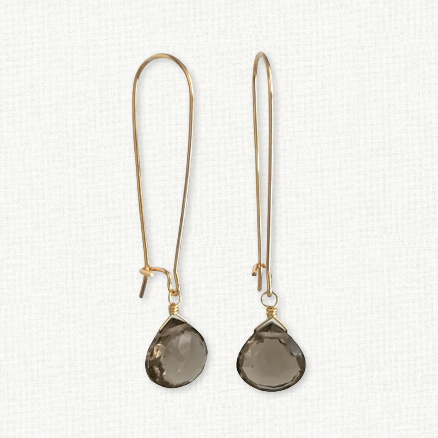 Smoky Quartz Earrings
