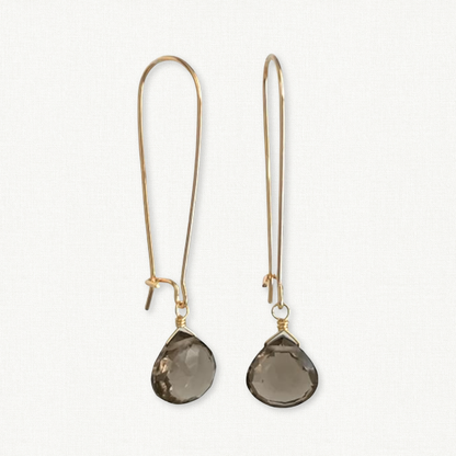 Smoky Quartz Earrings