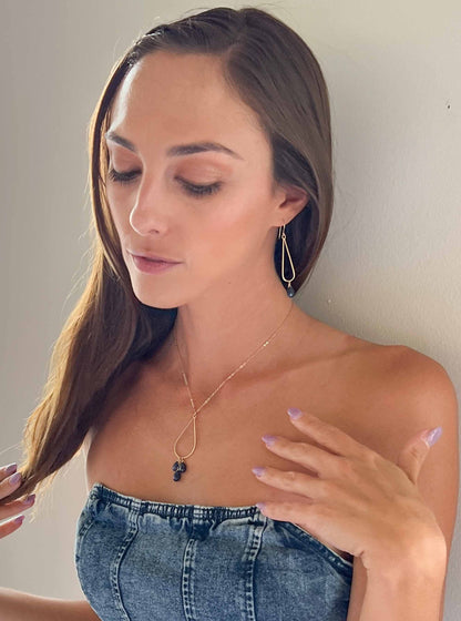 Sapphire Necklace Pendant