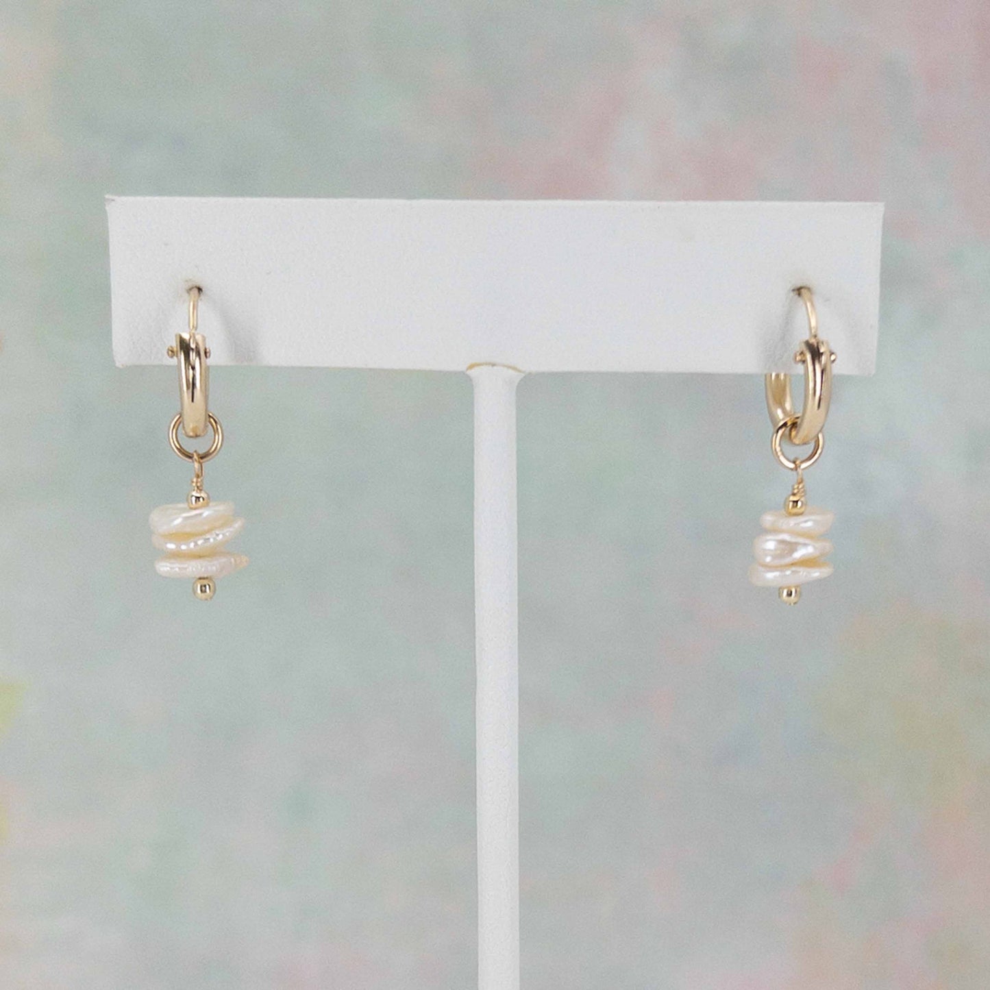 Keshi Pearl Earrings