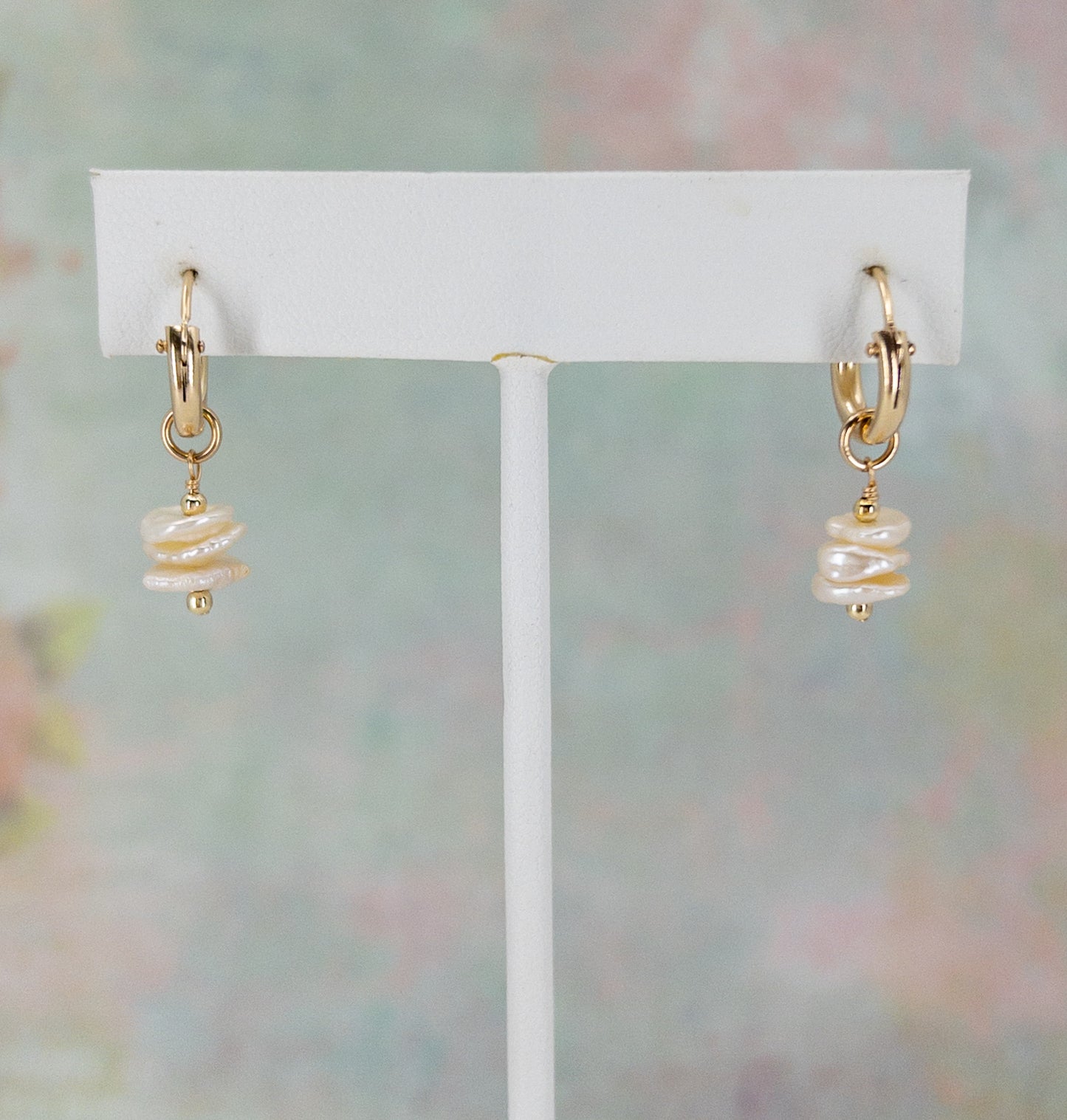 Keshi Pearl Earrings