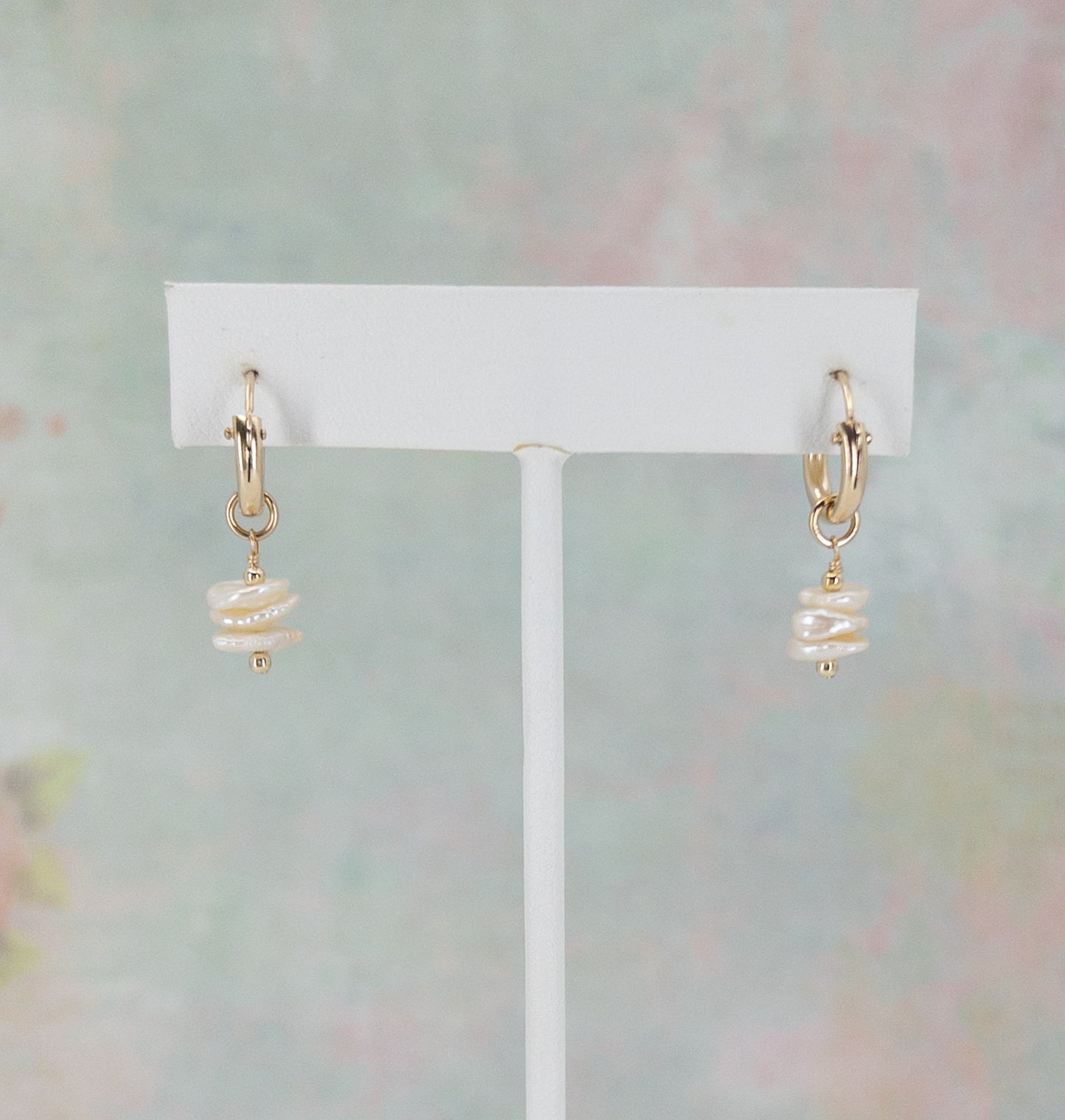 Keshi Pearl Earrings