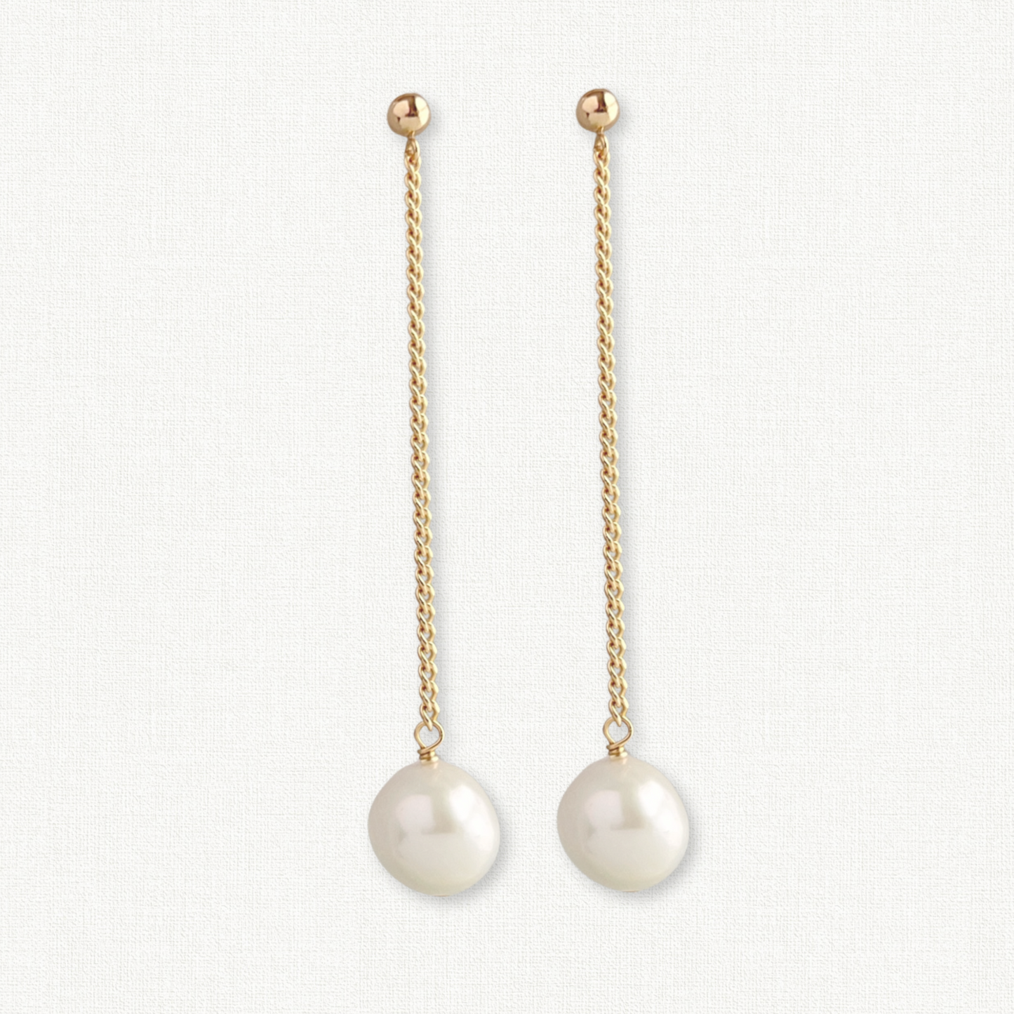 Raja Baroque Pearl Long Earrings