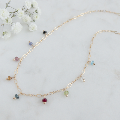 Multi Gemstone Necklace