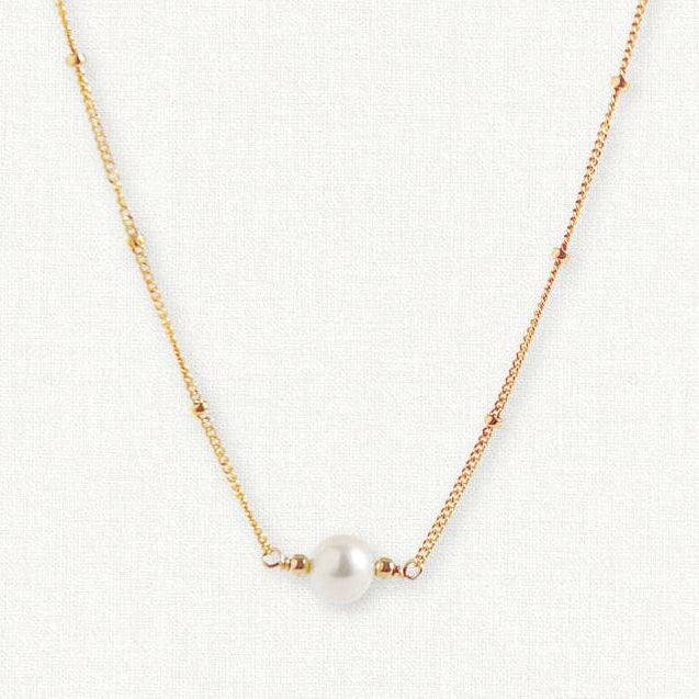 June Birthstone Pearl Necklace