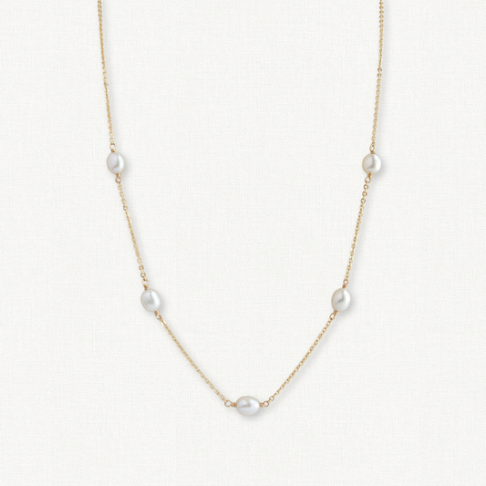 Rosa Freshwater Pearl Necklace
