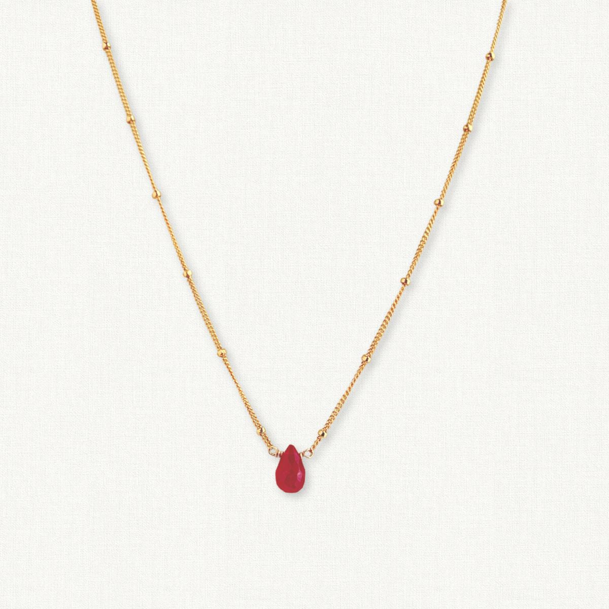 Ember Necklace | Ruby Necklace