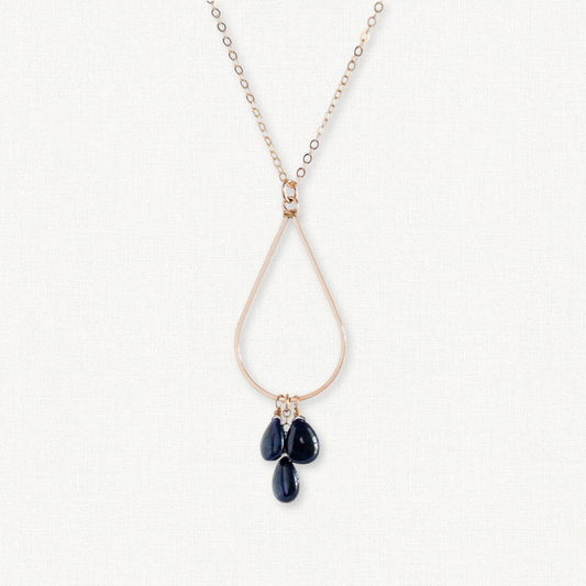 Sapphire Necklace Pendant