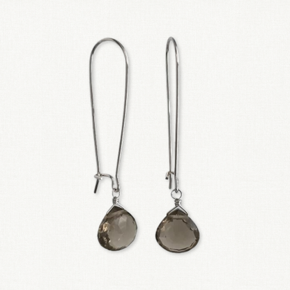Smoky Quartz Earrings