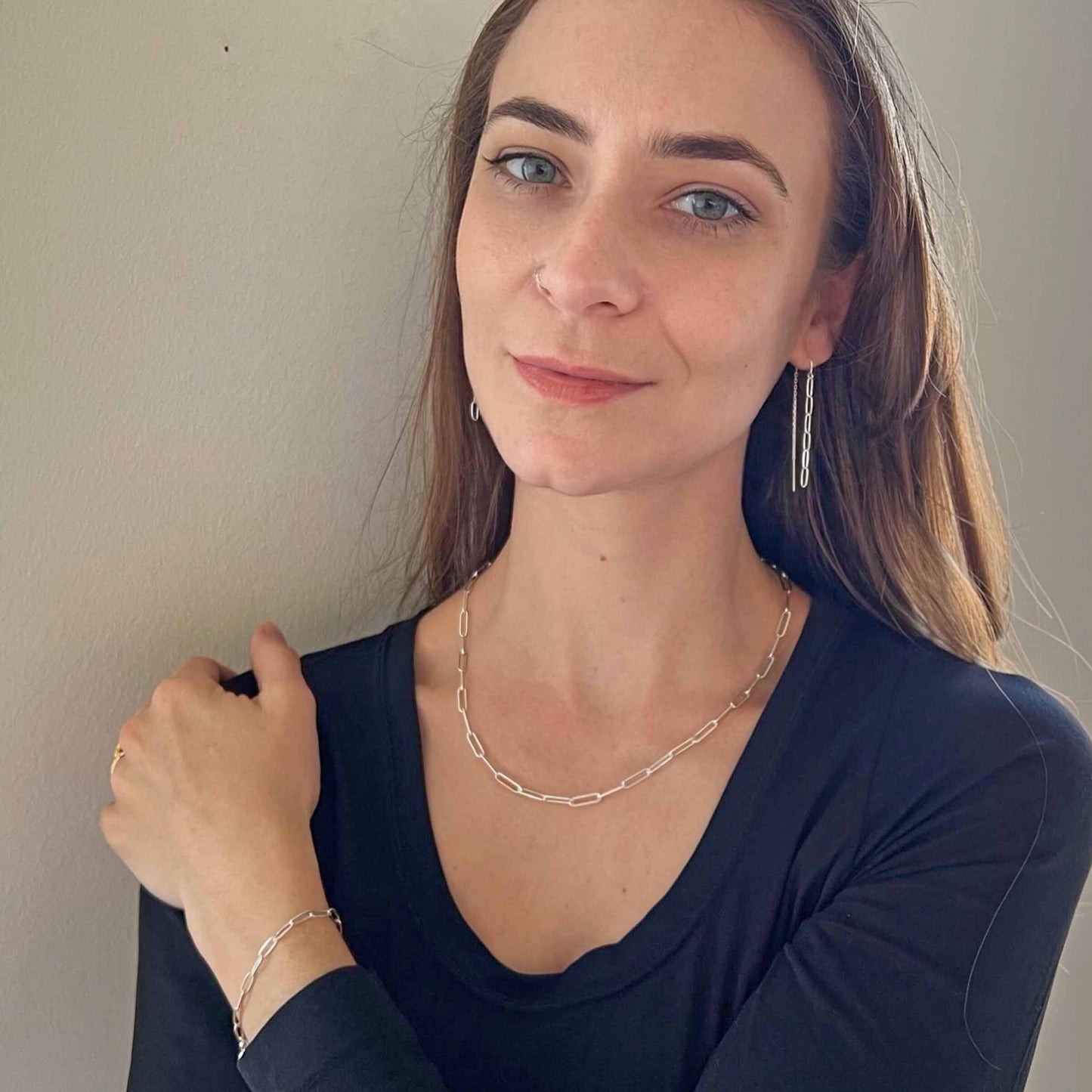 Paperclip Chain Necklace