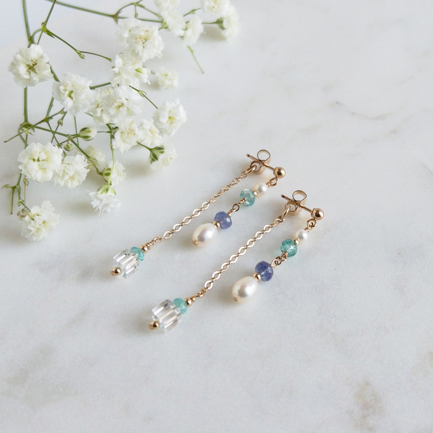 Pastel Double Sided Earrings