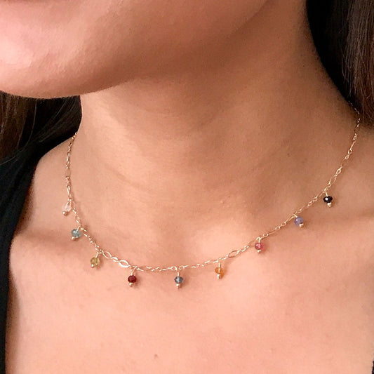 Multi-Gemstone Necklace