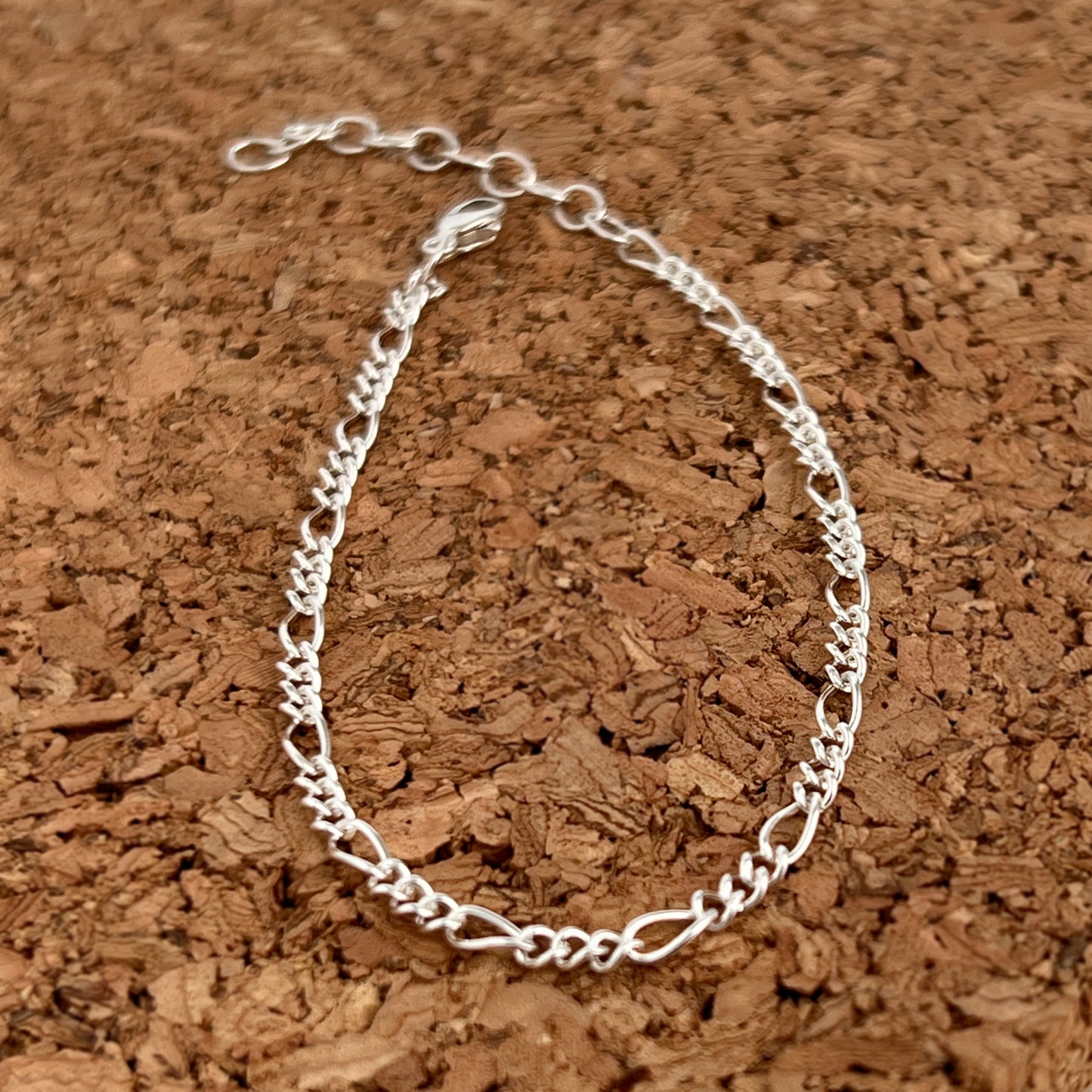 sterling silver chain bracelet