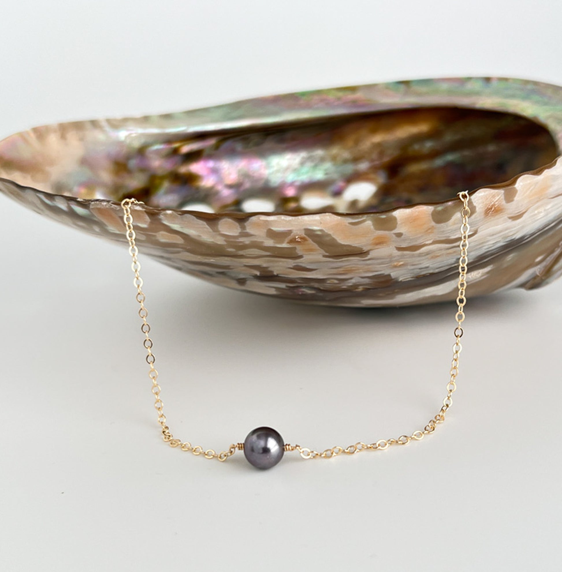 Floating Pearl Necklace — Ilihia Maui