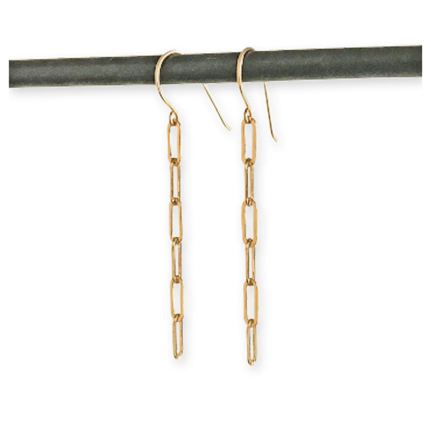 long chain earrings