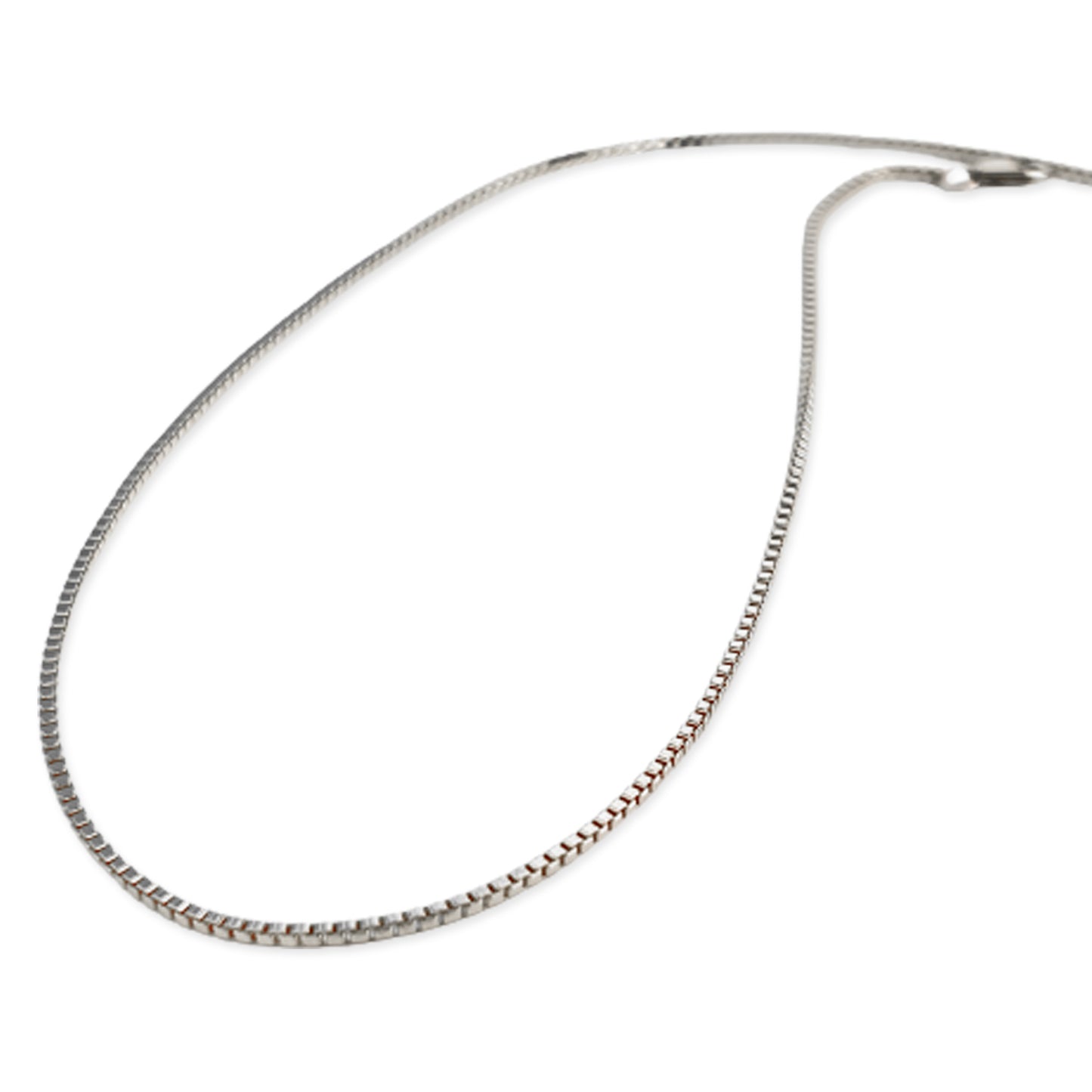 Sterling Silver Box Chain Necklace