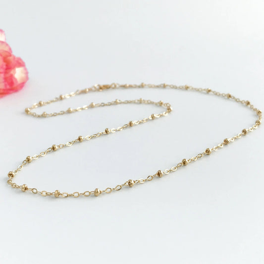 Satellite Choker Necklace - Available in 14k Gold Filled or Sterling Silver